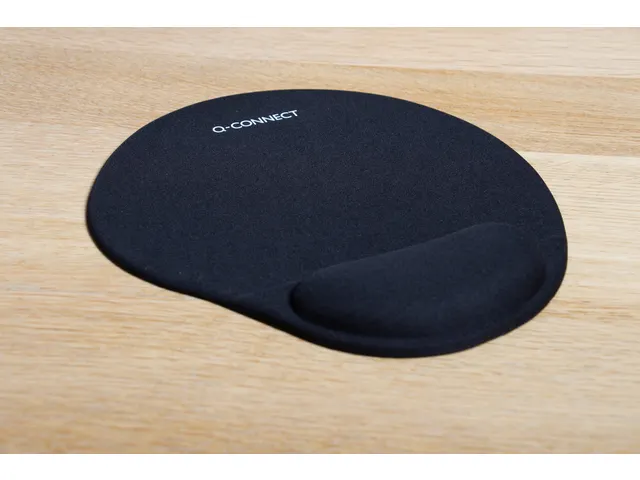 Gel Muismat Antislip Met Polssteun Donkergrijs