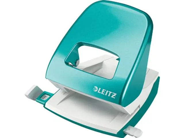 Leitz Perforator 5008 WOW Ijsblauw 2-Gaats 30vel