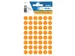 HERMA 1864 Multipurpose etiketten Rond 13mm Fluor Oranje 240 stuks