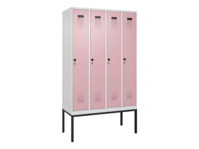 locker voor scheiding van kleding,HxBxD 2120x1200x500mm,4vak