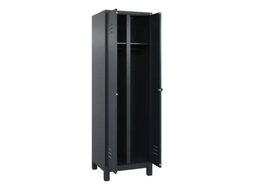 locker voor scheiding van kleding,HxBxD 1950x600x500mm,2vak