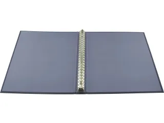 ringband Kangaro A4 23 rings 25mm O-mechaniek blauw - 2