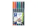 Viltstift Staedtler OHP Lumocolor 313 Super fijn 0.4mm Assorti 6 stuks