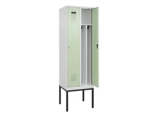 locker voor scheiding van kleding,HxBxD 2120x600x500mm,2vak - 1