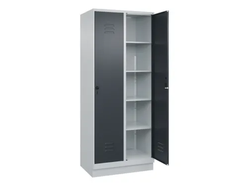 wasgoedverdeelkast,HxBxD 1950x800x500mm,vak B 400mm,cilinderslot