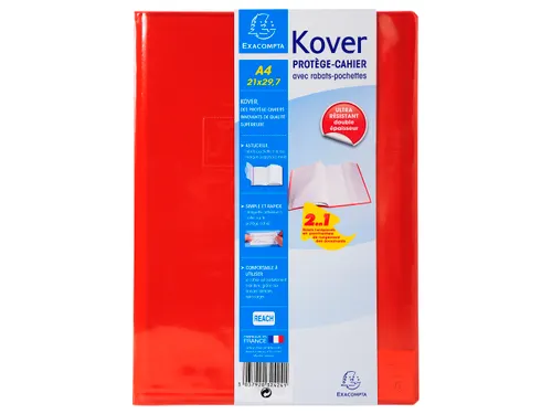 Schriftomslagen Kover transparant 21x29,7cm