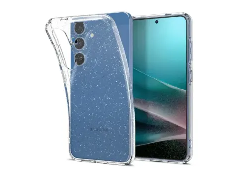 Liquid Crystal Samsung Galaxy S25 Hoesje Back Cover Glitter