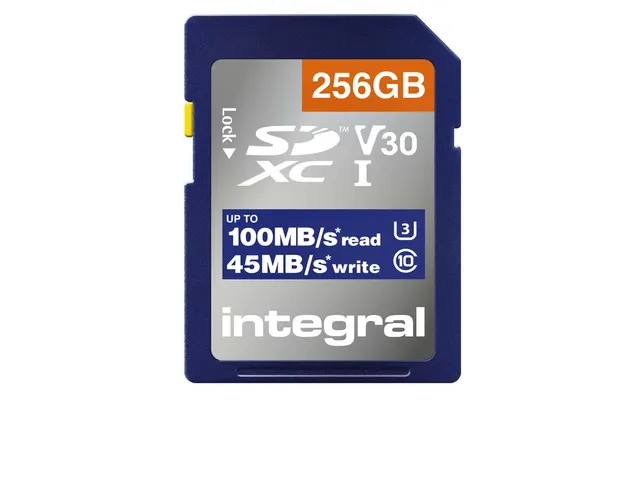 Geheugenkaart Integral SDHC-XC 256GB