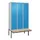 locker voor scheiding van kleding,HxBxD 2120x1200x815mm,3vak
