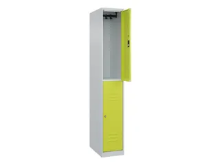 dubbeldekse locker,HxBxD 1850x300x500mm,1x2vak.,vak B 300mm - 2