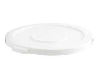 Deksel,v. afvalverzamelaar 121l,rond,Ø 560mm,PE,wit - 2