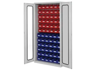 Bakkenkast Staalplaat 1950x1000x410mm Vensterdeuren Maat5 +6 - 2