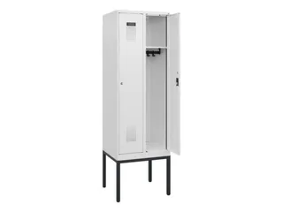 schoollocker,HxBxD 1950x600x500mm,2vak,vak B 300mm,cil.-slot - 1