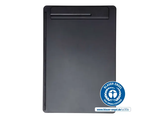 Porte-bloc MAULgo uni Recycled A4 portrait noir