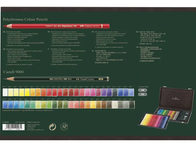 Kleurpotlood Faber-Castell Polychromos assorti kist á 48 stuks