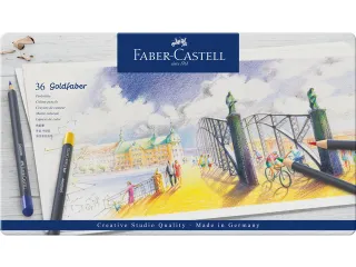Kleurpotlood Faber-Castell Goldfaber etui à 36 stuks - 4