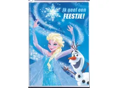 Hallmark Uitnodigingen Disney Frozen kaart + envelop