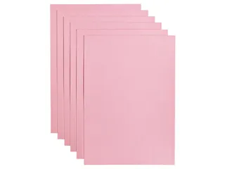 Kopieerpapier Papicolor A4 200gr 6 vel babyroze - 1
