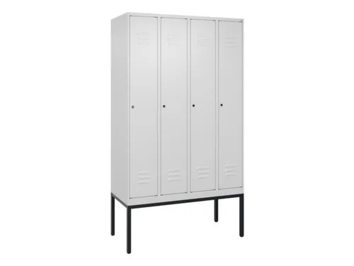 locker voor scheiding van kleding,HxBxD 2120x1200x500mm,4vak