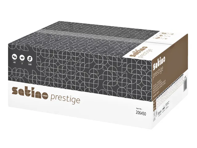 Facial tissues Satino Prestige 2-laags 100vel wit 206450