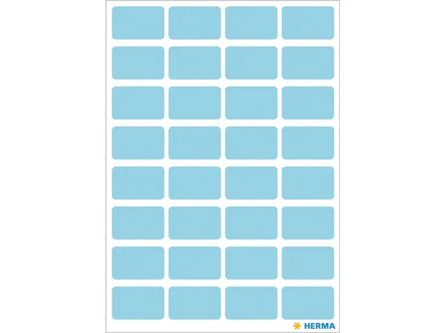 HERMA 3643 Universele etiketten 12x18mm Blauw 160 stuks