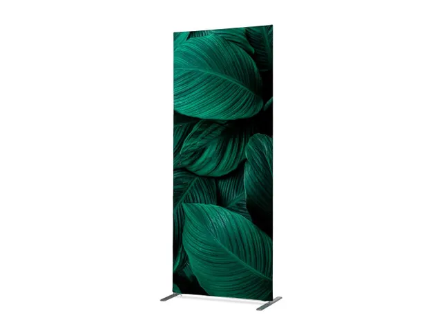Scheidingswand Textiel Deco 100x200cm Botanische Bladeren Groen ECO