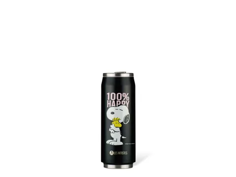 Thermosbeker Les Artistes Paris blik 500ml Happy Snoopy met rietje