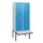 locker met bank,HxBxD 1950x800x815mm,2vak,vak B 400mm,draaigrendel