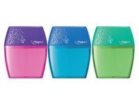 Puntenslijper Maped Shaker 2-gaats display á 20 stuks assorti