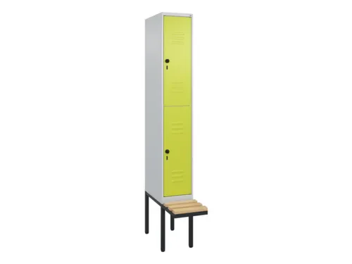 Dubbeldekse dekenkist,HxBxD 2120x300x815mm,1x2vak.,vak B 300mm