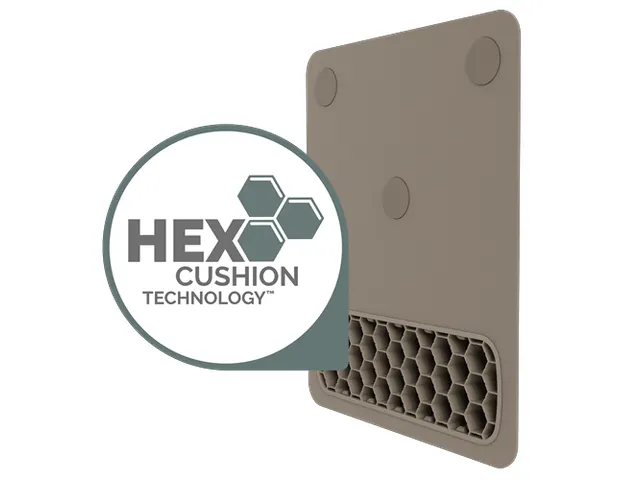 Muismat met polssteun Fellowes Breyta XL zand 21x28cm