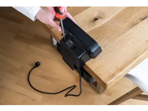 Stekkerdoos Brennenstuhl Estilo bureau duplex 10-voudig 1 USB C, 1 USB