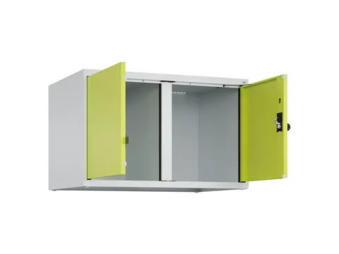 opzetkast,v. locker voor scheiding van kleding,2vak.,vak B 400mm