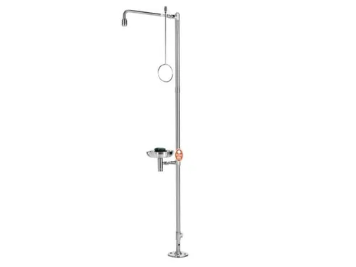 Plens-/Oogdouche,2Sproeikoppen Vast M. Wasbak,75L/Min