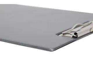Klembordmap MAUL A4 staand met penlus PVC zilvergrijs - 8