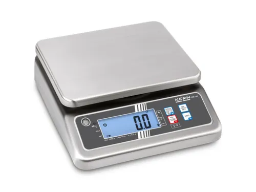 tafelweegschaal platform BxD 252x200mm RVS weegbereik 5-7.5kg