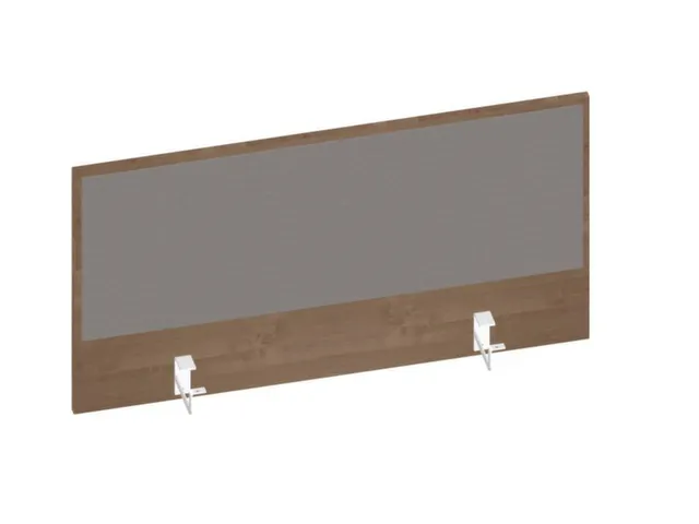 baliepaneel,v. bureau,aanbouw achter,B 1000mm,NT-cherry,BN8078-grijs