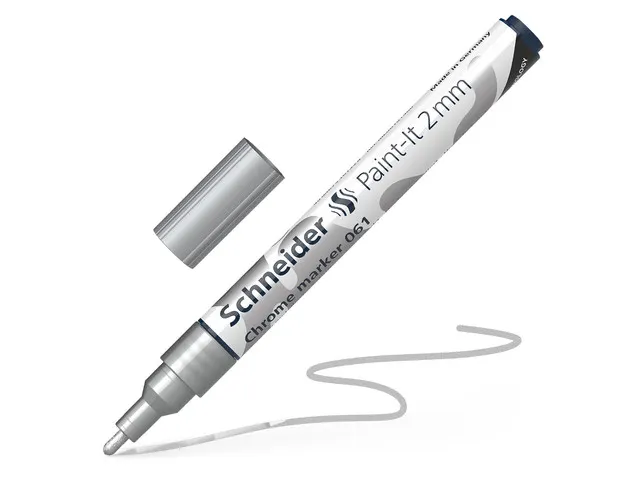 Chrome marker Schneider Paint-It 061 metallic 2mm