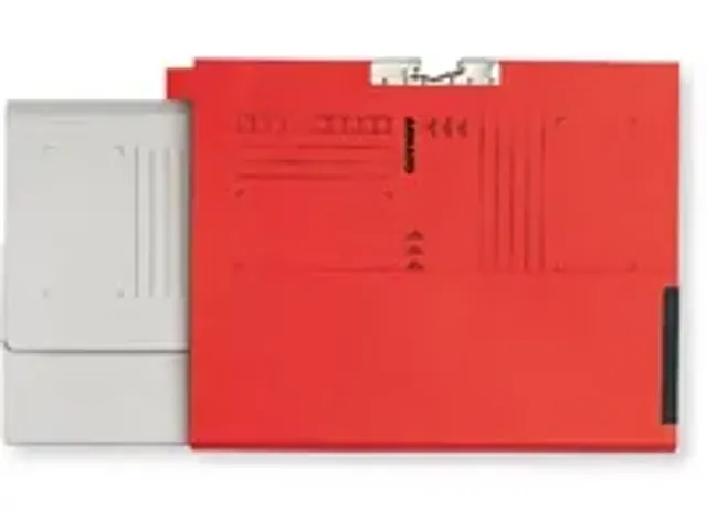 OUTLET Arnato verzamelmap met 1 soufflet en tabrand A4 rood, doos 100