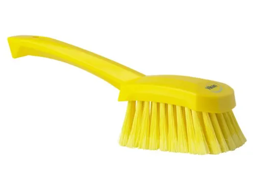 Vikan 41986 Hygiene afwasborstel met korte steel Geel 270mm
