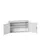 wandkast 600x1050x350mm 1xStalen bodem sokkel Ral 7035 front Ral 7035