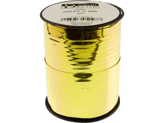 Lint goud op spoel 10mm x 250 meter op spoel - 1