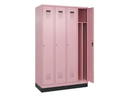 locker voor scheiding van kleding,HxBxD 1950x1200x500mm,4vak