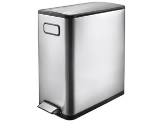 Stijlvolle Pedaalemmer Ecofly Step Bin 20 Liter Mat Rvs - 1