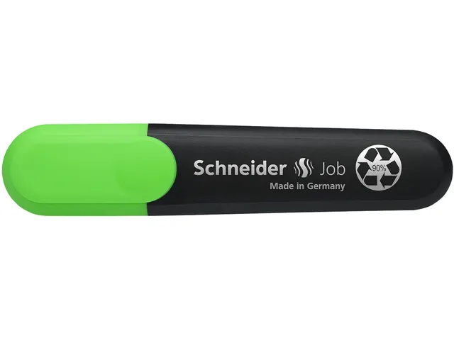 Markeerstift Schneider Job 150 Universeel Groen beitelpunt