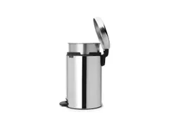 Pedaalemmer Newicon 12 Liter Met Metalen Binnenemmer Rvs