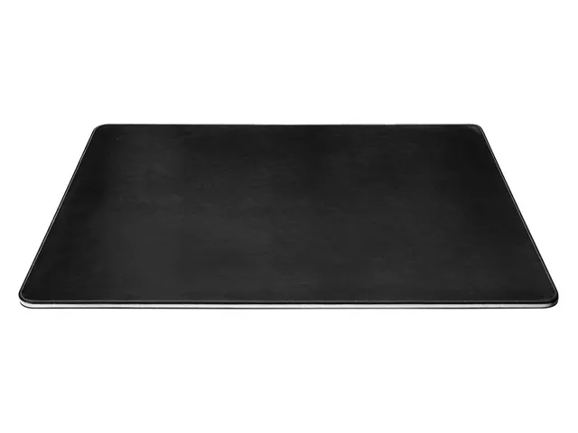 Bureauonderlegger Kunstleer 60x45 zwart