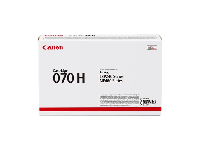 Canon CRG 070H Toner Zwart 10.200 pag. High Capacity i-SENSYS