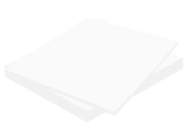 Panneau Mousse Kangaro 70x100cm 10mm Double face Blanc 5 pièces