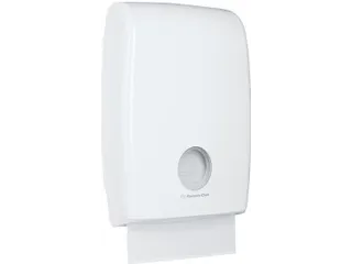 Aquarius U7023 handdoek dispenser Multifold wit - 1